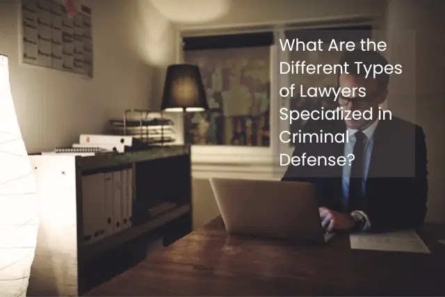What Are the Different Types of Lawyers Specialized in Criminal Defense?